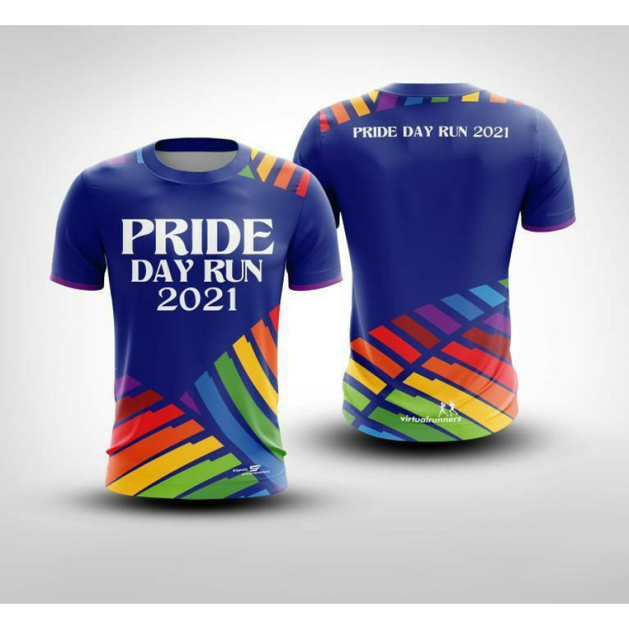 

Mens Pride Day Run Casual Printed T-shirt