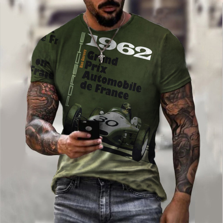 

Motorsport Retro Casual T-shirt