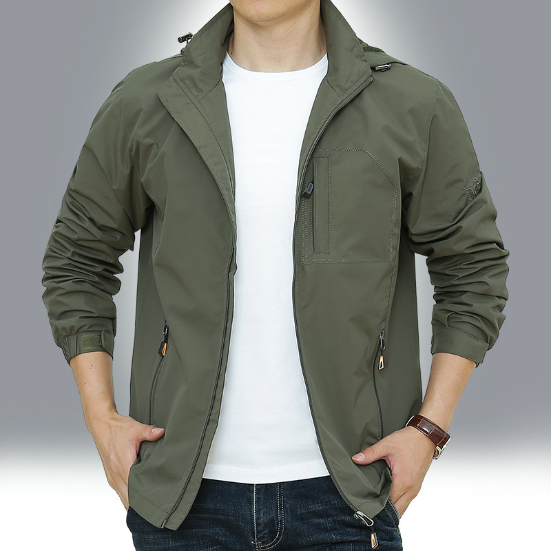 Men's Waterproof And Windproof Chic Sports Casual Jacket