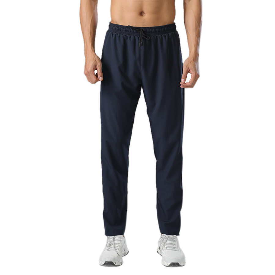 

Men's Quick-drying Breathable Loose Zippered Pants Sports Casual Pants