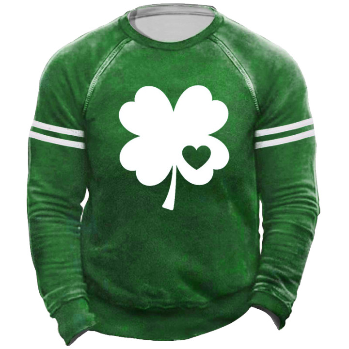 St. Patrick's Day Men's Chic Sweatshirt