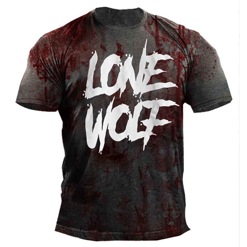 Lone Wolf Men's Chic T-shirt