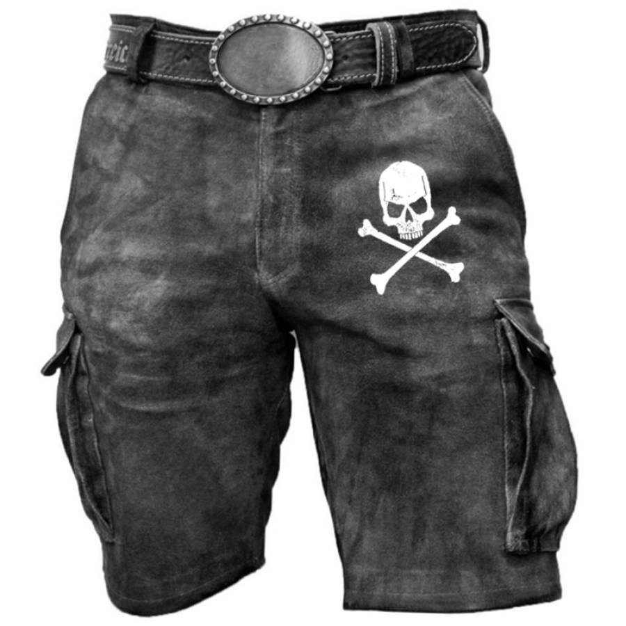 

Men's Outdoor Tactical Vintage Pirate Print Shorts