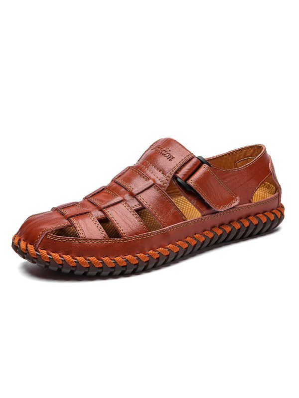 Men's Toe Cutout Soft Sandals