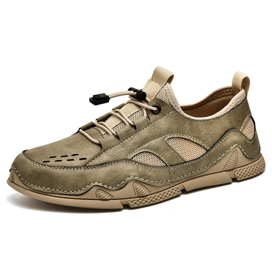 

Men's Breathable Splicing Lace-Up Octopus Sneakers