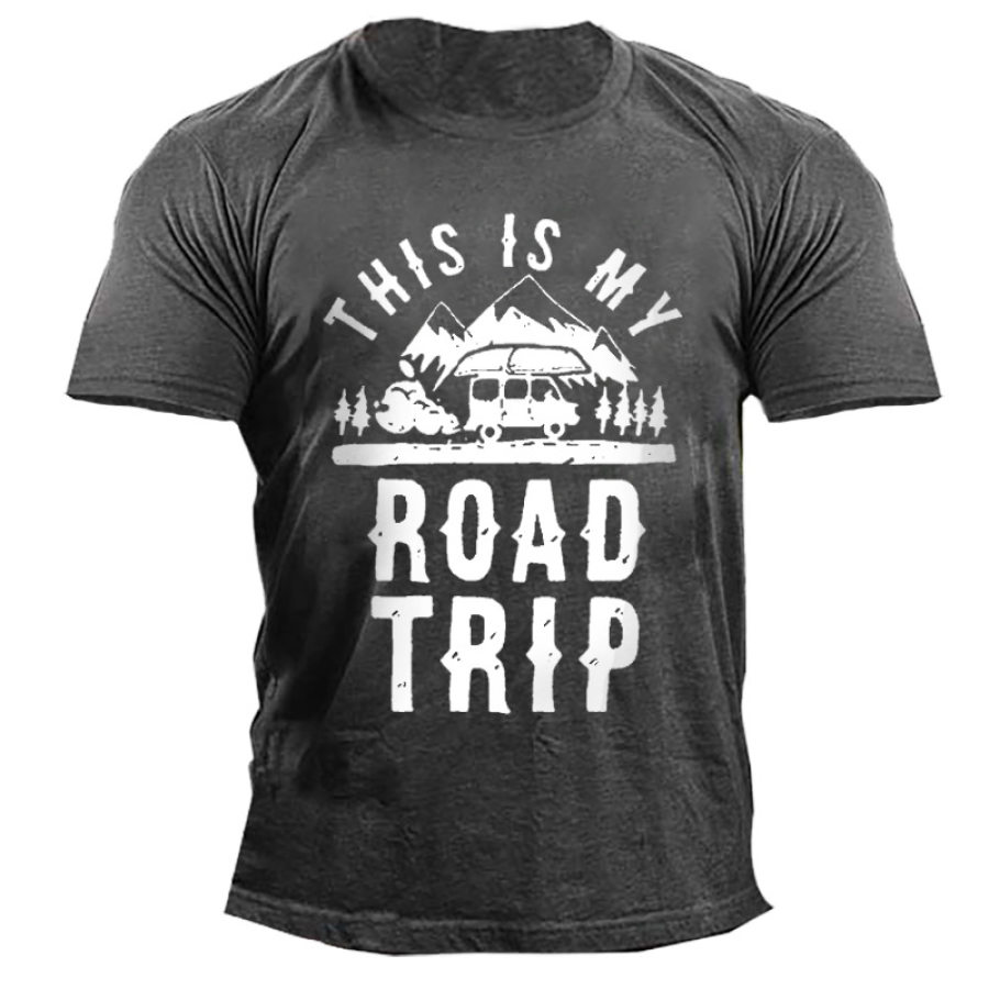 

Men's Outdoor This Is My Road Trip Cotton T-Shirt
