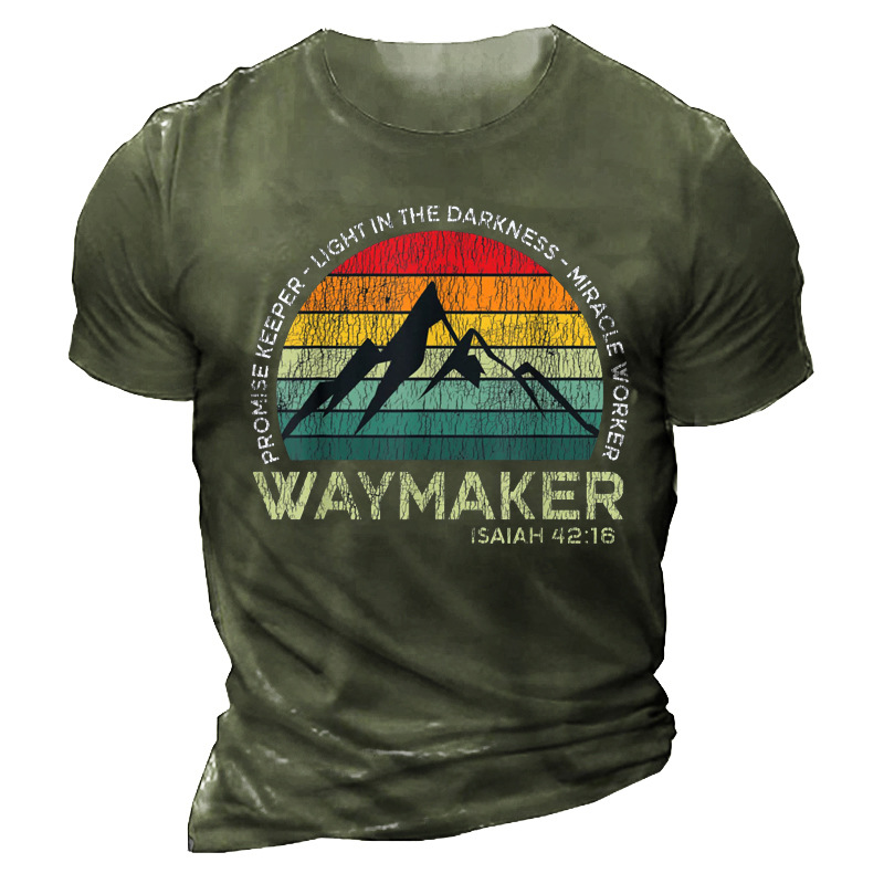 Men's Outdoor Waymaker Promise Chic Keeper Miracle Cotton T-shirt