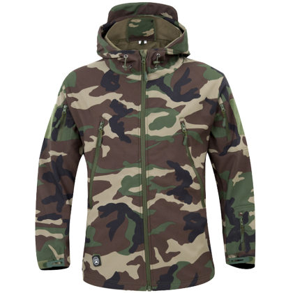 Men's Training Uniform Camouflage Windbreaker Jacket