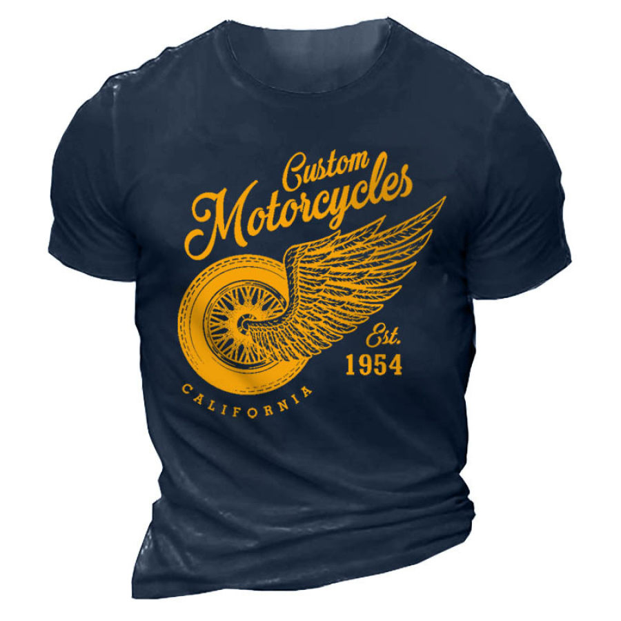 

Men's Outdoor Motorcycles California Cotton T-Shirt