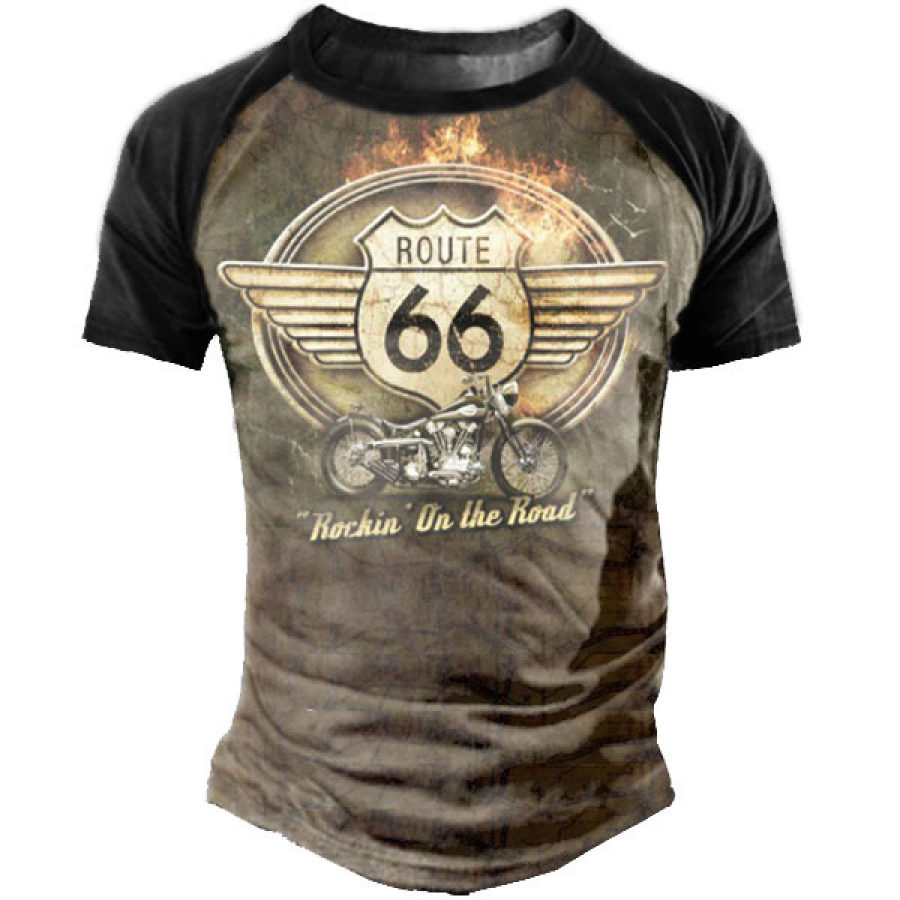 

Men's Route 66 Short Sleeve T-Shirt