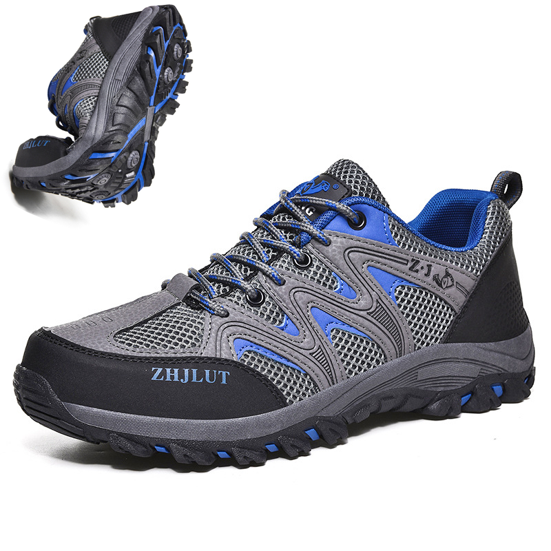 Men's Soft Breathable Chic Mesh Mesh Outdoor Hiking Shoes