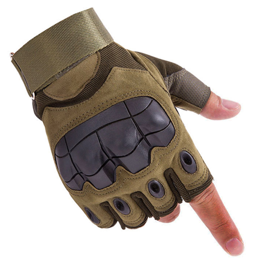 

Men Outdoor Military Style Equipment Half Finger Tactical Gloves