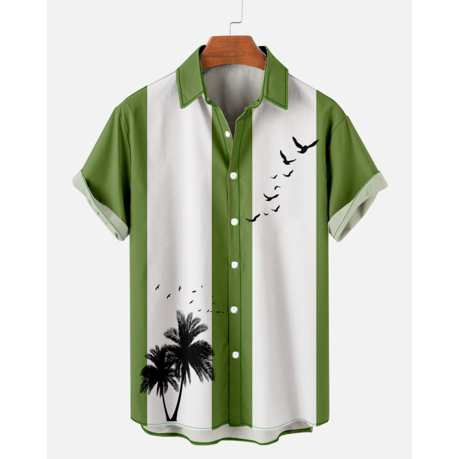 

Camisa Masculina Manga Curta Coconut Beach