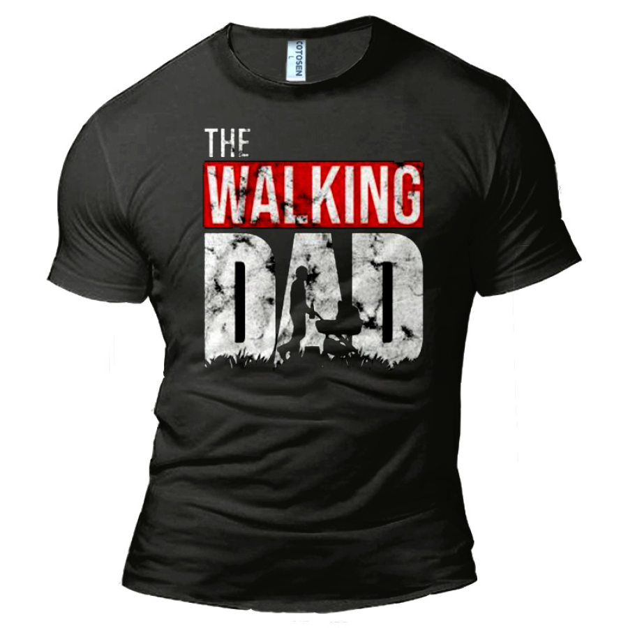 

The Walking Dad Men's Cotton T-Shirt