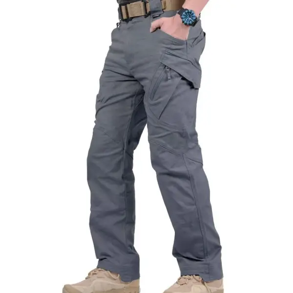 Men's Multi-pocket Tactical Waterproof Hiking CargoPants - Kalesafe.com
