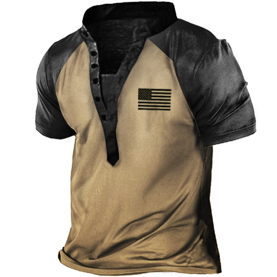 

Men's Outdoor Tactical Henley Shirt