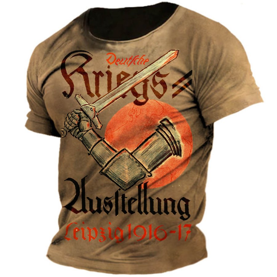 

Men's Warrior Combat Print T-Shirt