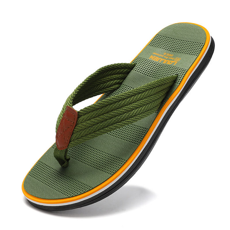 Men's Outdoor Anti-slip Casual Chic Beach Slippers Flip-flops