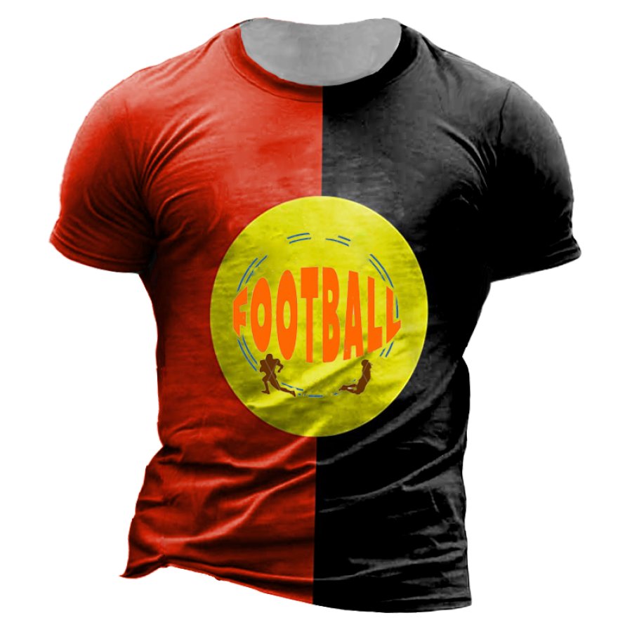 

Men's Flag Football Print T-Shirt