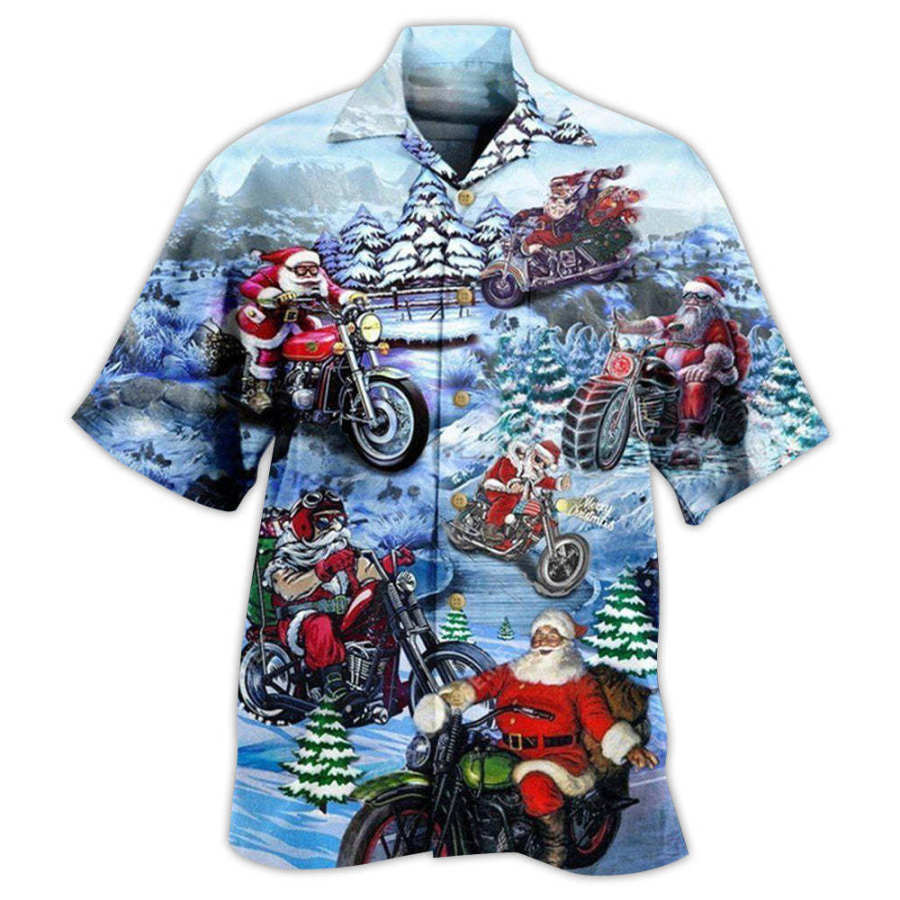 

Men's Santa Beach Shirt Shorts