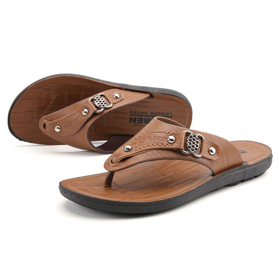 

Men's Flip-flops Non-slip Beach Slippers