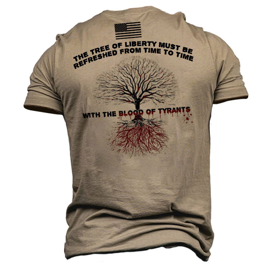 

Blood Of Tyrants Men's Cotton Short Sleeve T-Shirt
