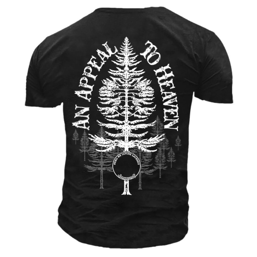 

An Appeal To Heaven Men's Cotton Short Sleeve T-Shirt