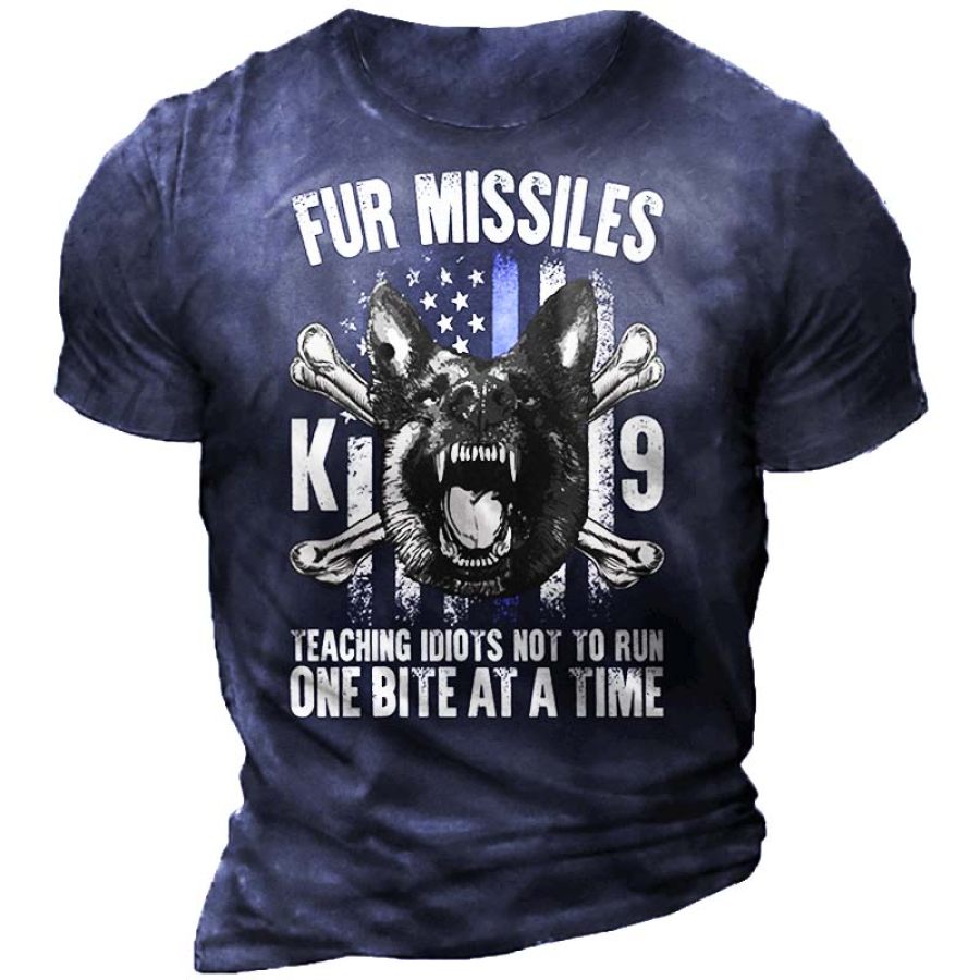 

Men's Vintage Print T-Shirt