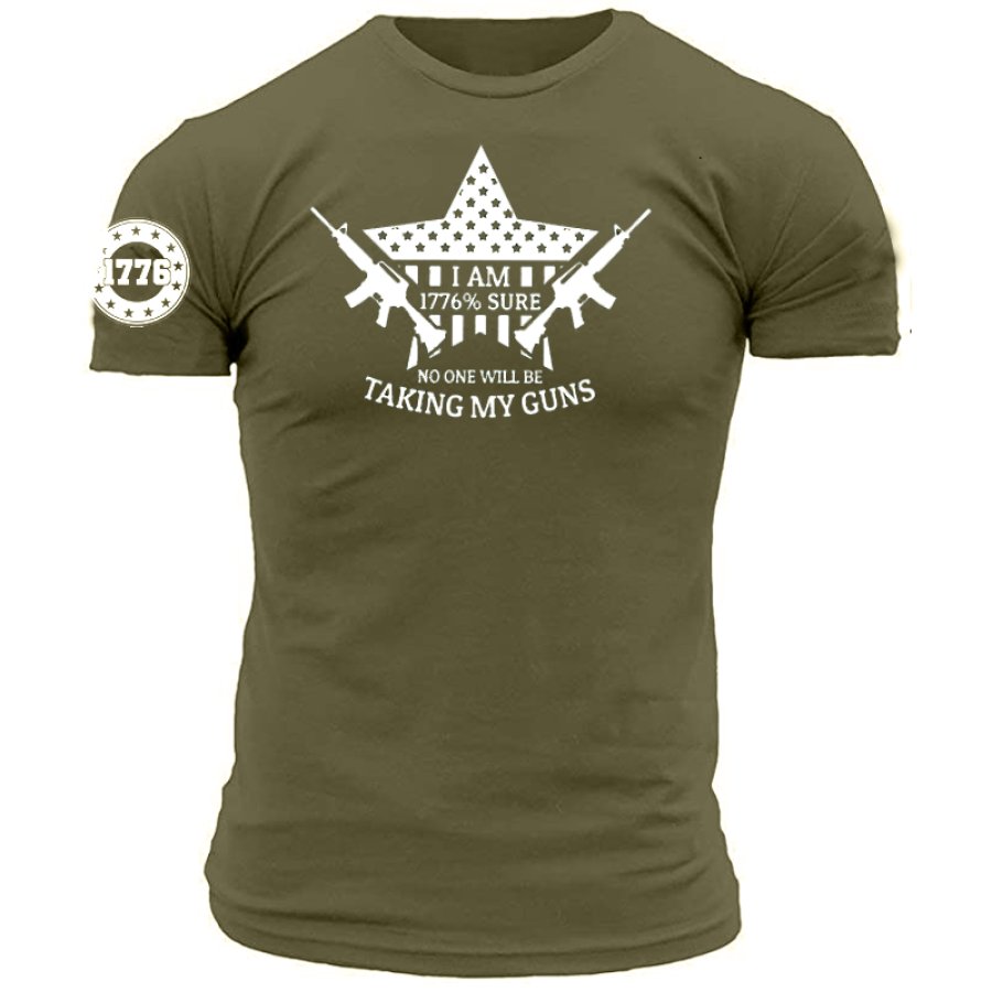 

Men's 1776 Military Print T-Shirt