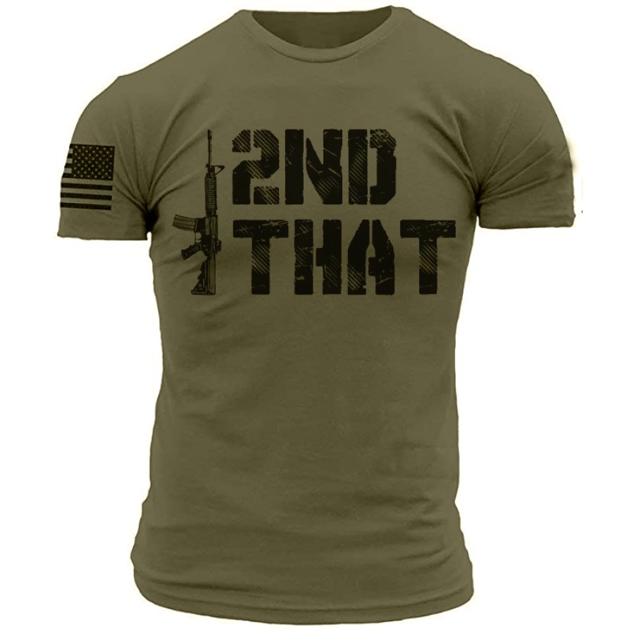 

Men's 2nd Military Print T-Shirt