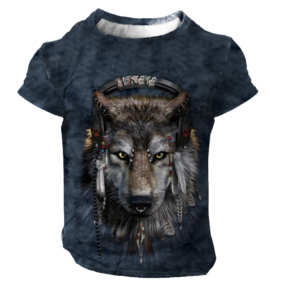 

Men's Wolf Totem Short Sleeve T-Shirt