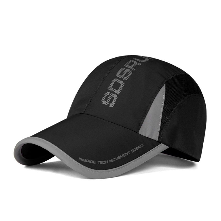 

Men's Quick Dry Sports Mesh Breathable Sunshade Baseball Cap