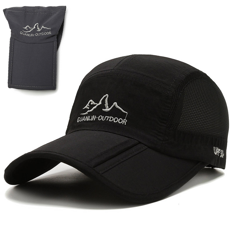 Men's Foldable Outdoor Sun Chic Protection Baseball Sun Hat