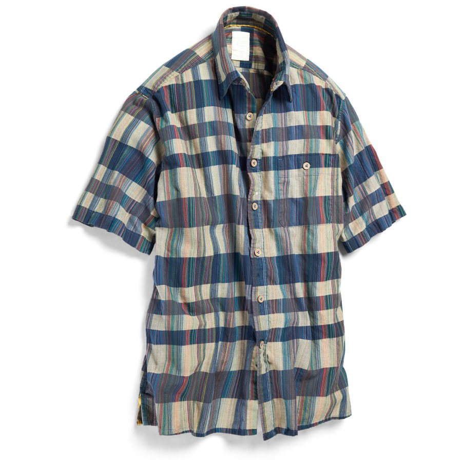 

Men's Plaid Short Sleeve Shirt