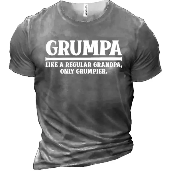 Grandpa Men's Short Sleeve T-Shirt - Kalesafe.com 