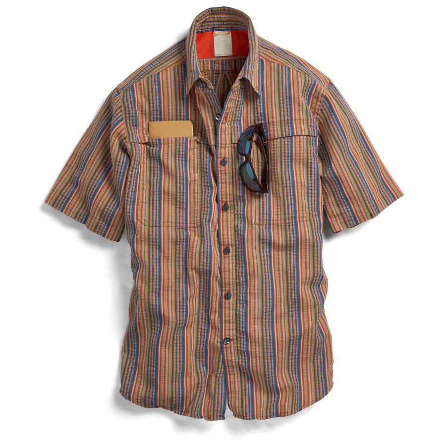 

Men's Plaid Short Sleeve Shirt