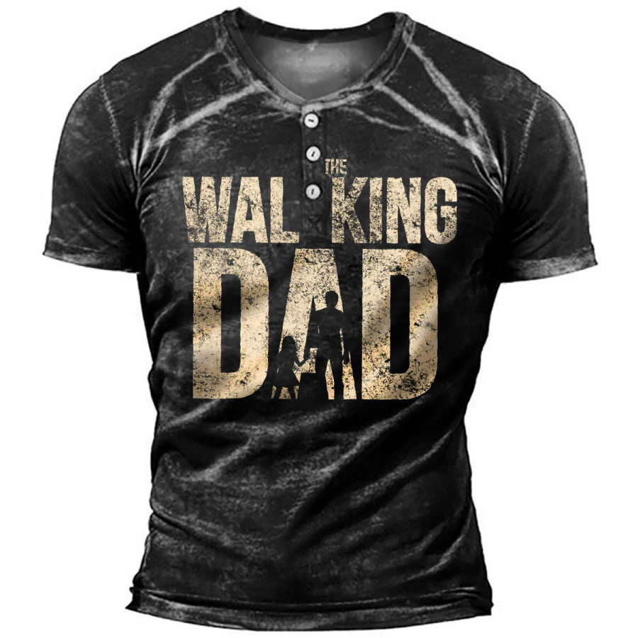 

Men's Outdoor The Walking Dad Henley T-Shirt