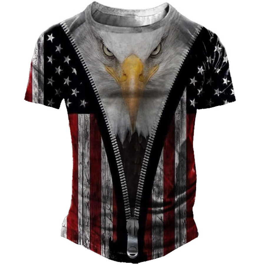 

Men's Vintage Flag Short Sleeve T-Shirt