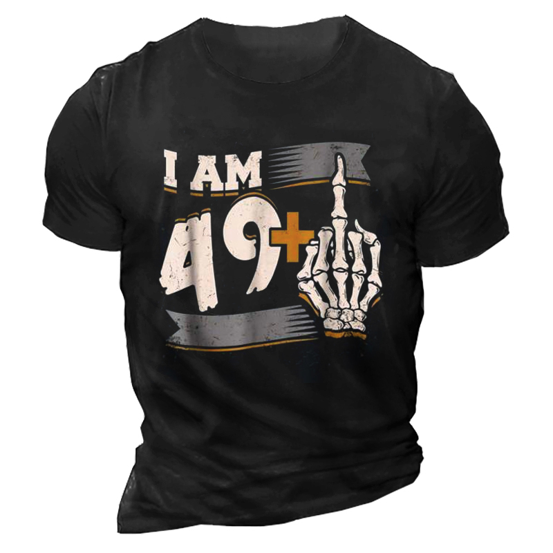 Im 49 Years Old Chic Men's Print T-shirt