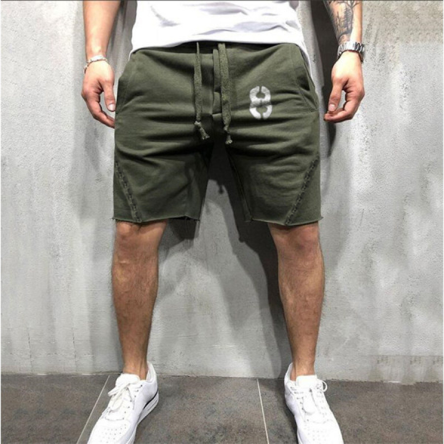 

Tactical Figure 8 Print Men's Vintage Outdoor Casual Shorts