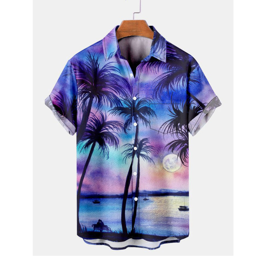 

Men's Coconut Short Sleeve Beach Shirt