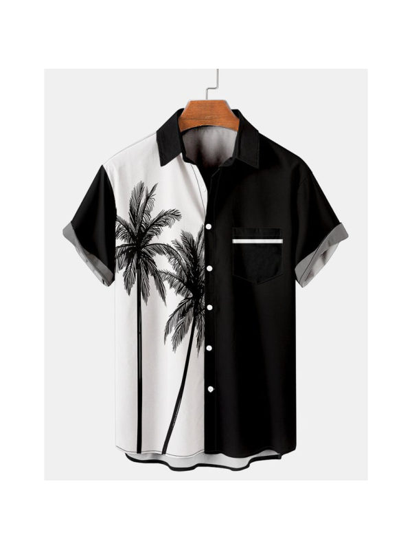 Men's Coconut Short Sleeve Beach Shirt