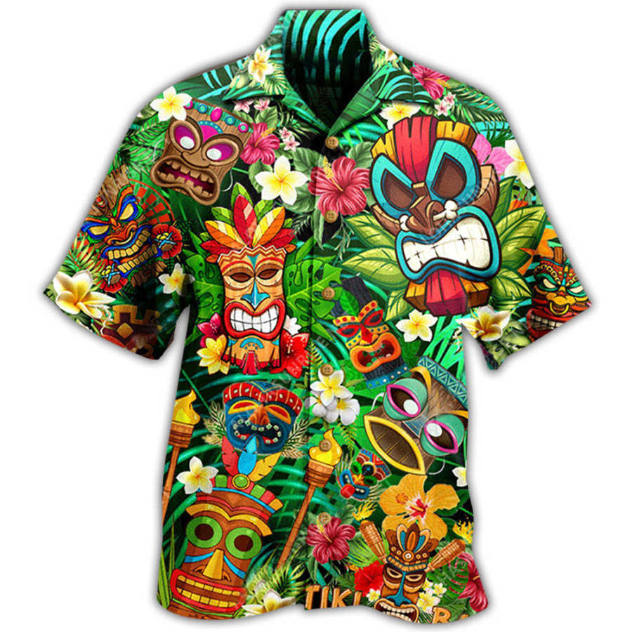 

Men's Beach Short Sleeve Shirt