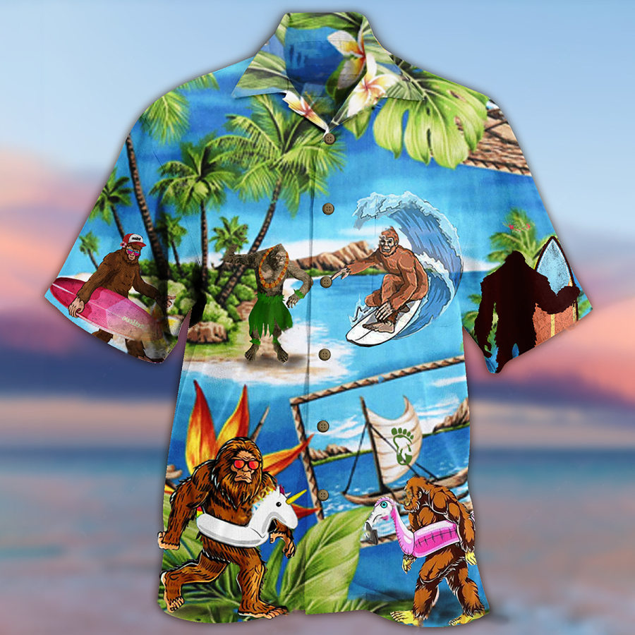 

Men's King Kong Beach Short Sleeve Shirt