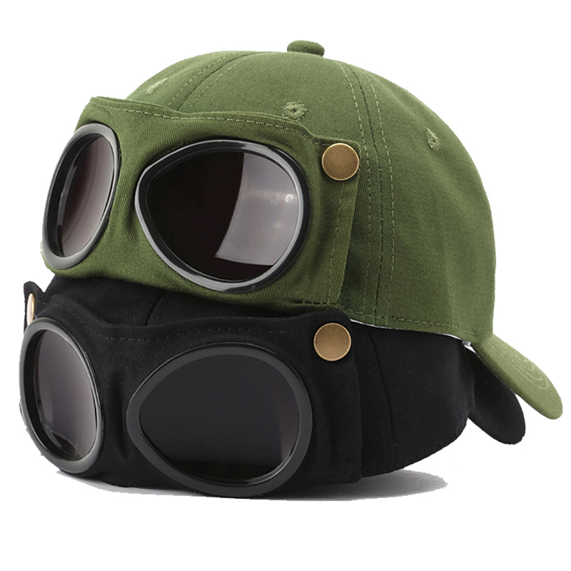 Men's Outdoor Sunglasses Aviator Chic Tactical Sun Hat