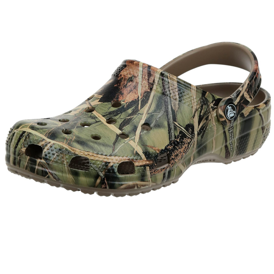 

Men's And Women's Classic Realtree Clog Camo Shoes
