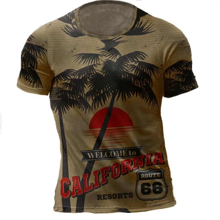 

Men's California Palm Beach Road Trip T-Shirt