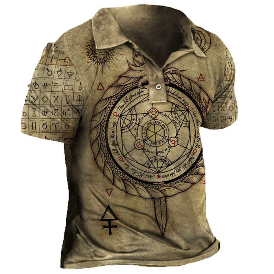 

Men's Navigation Polo Short Sleeve T-Shirt