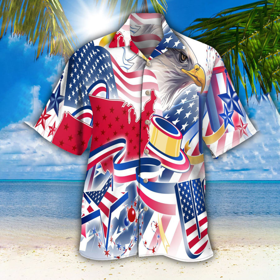 

Men's Flag Beach Shirt