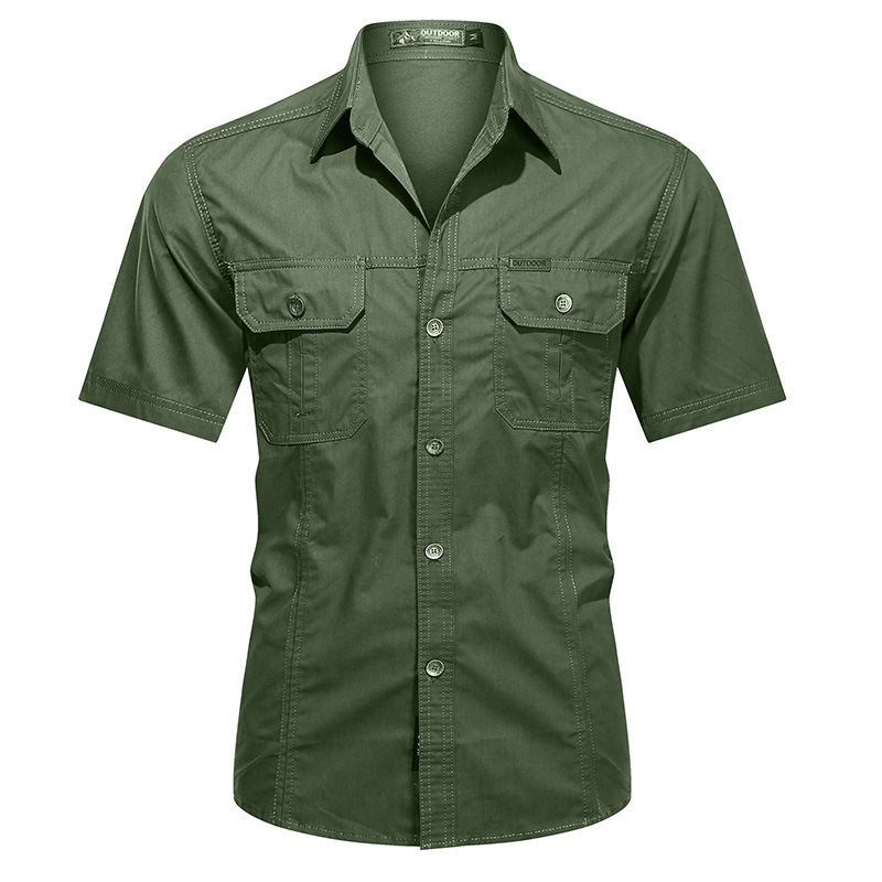 Men's Outdoor Tactical Workwear Chic Short Sleeve Shirt